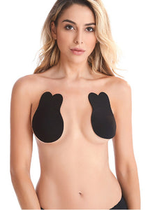 Re-usable Breast Lift Pasties - Black